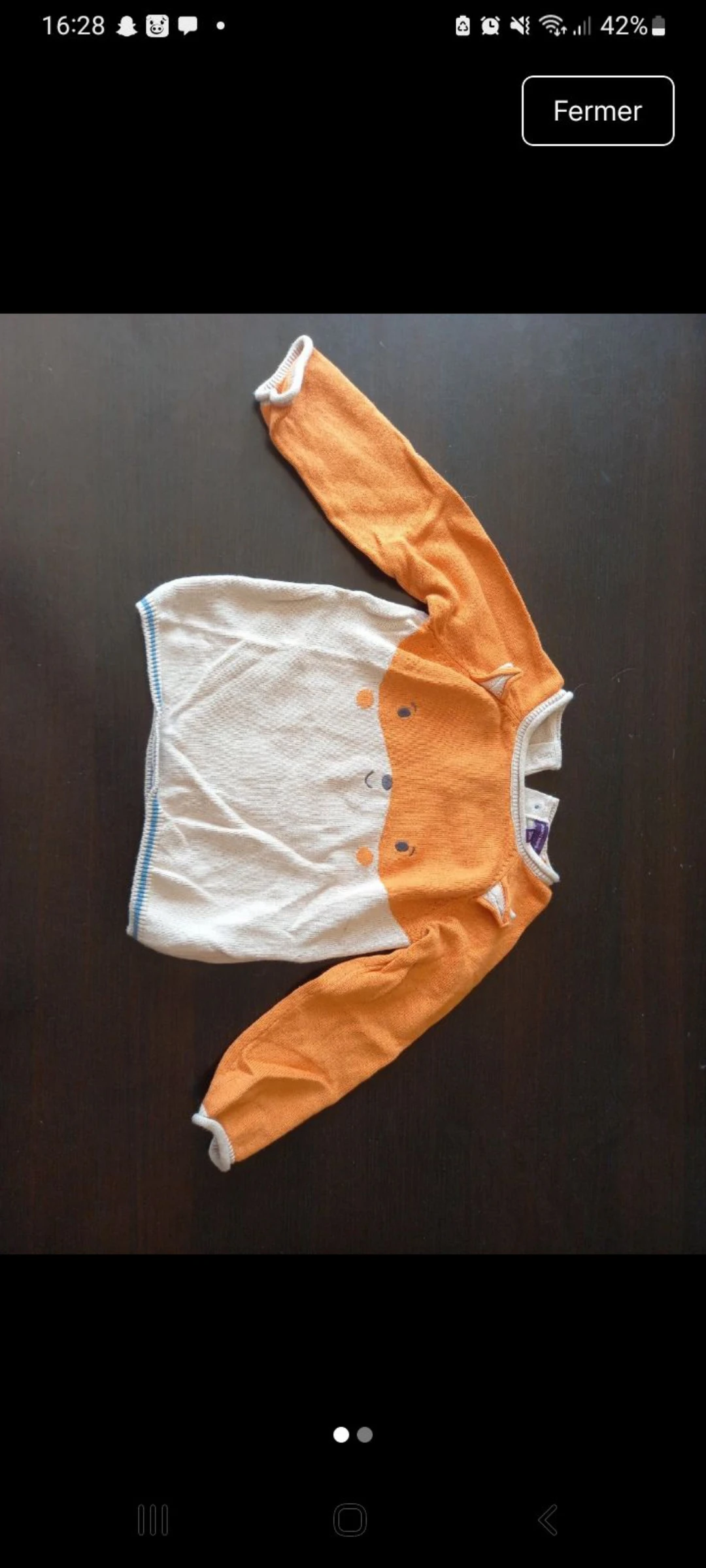 Pull garçons  18 mois/ 80 cm